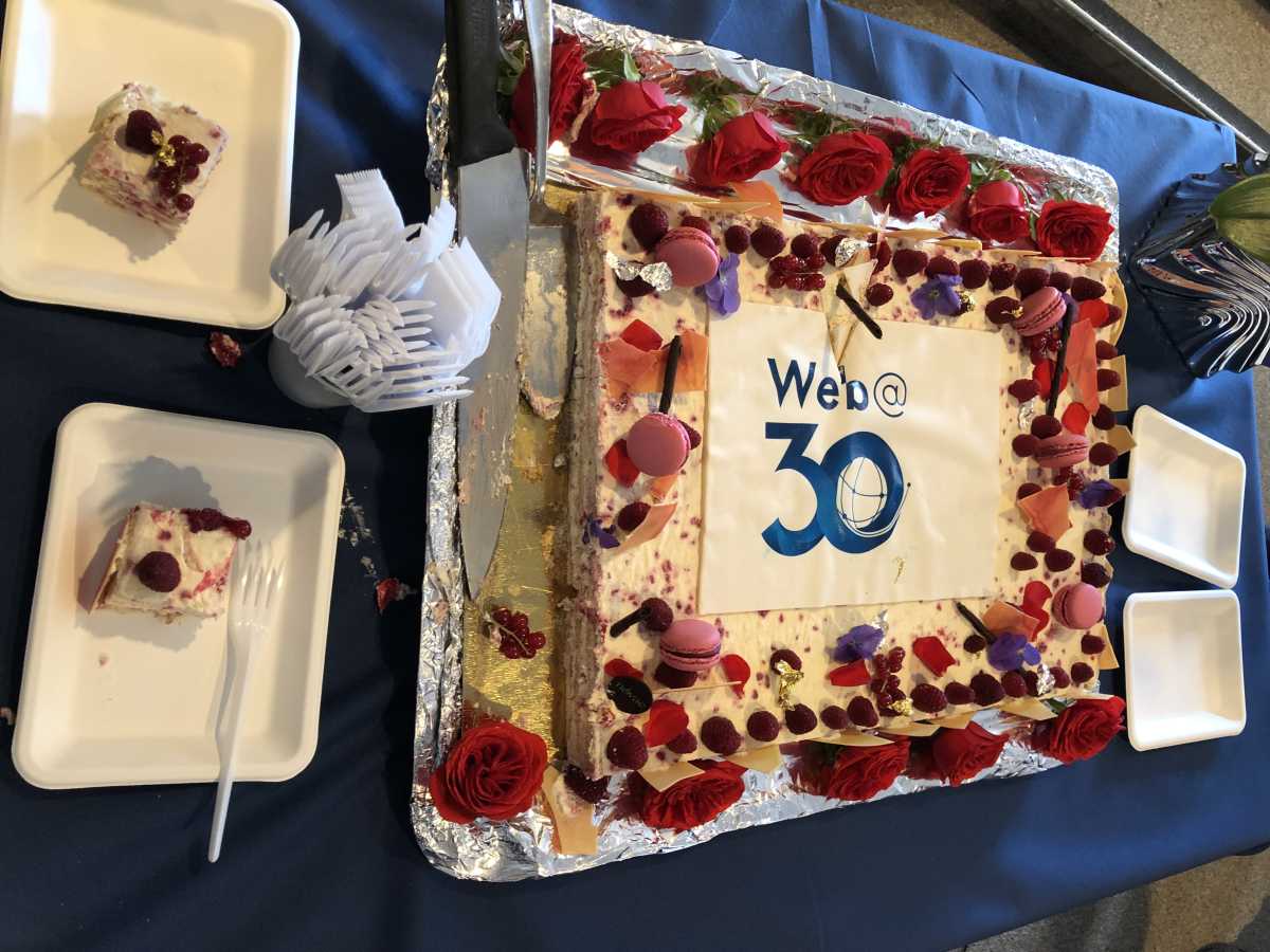 The World Wide Web system's 30 year anniversary celebrations at CERN's main auditorium - 12th March, 2019